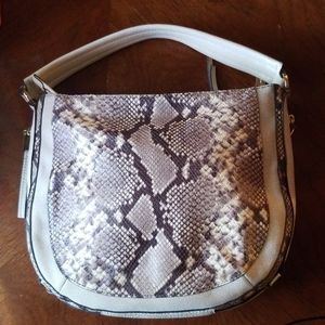 Michael Kors Julia Python Shoulder Bag